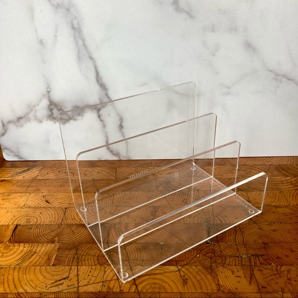 Clear Acrylic Letter Mail  File Office Sorter - Picture 2 of 6